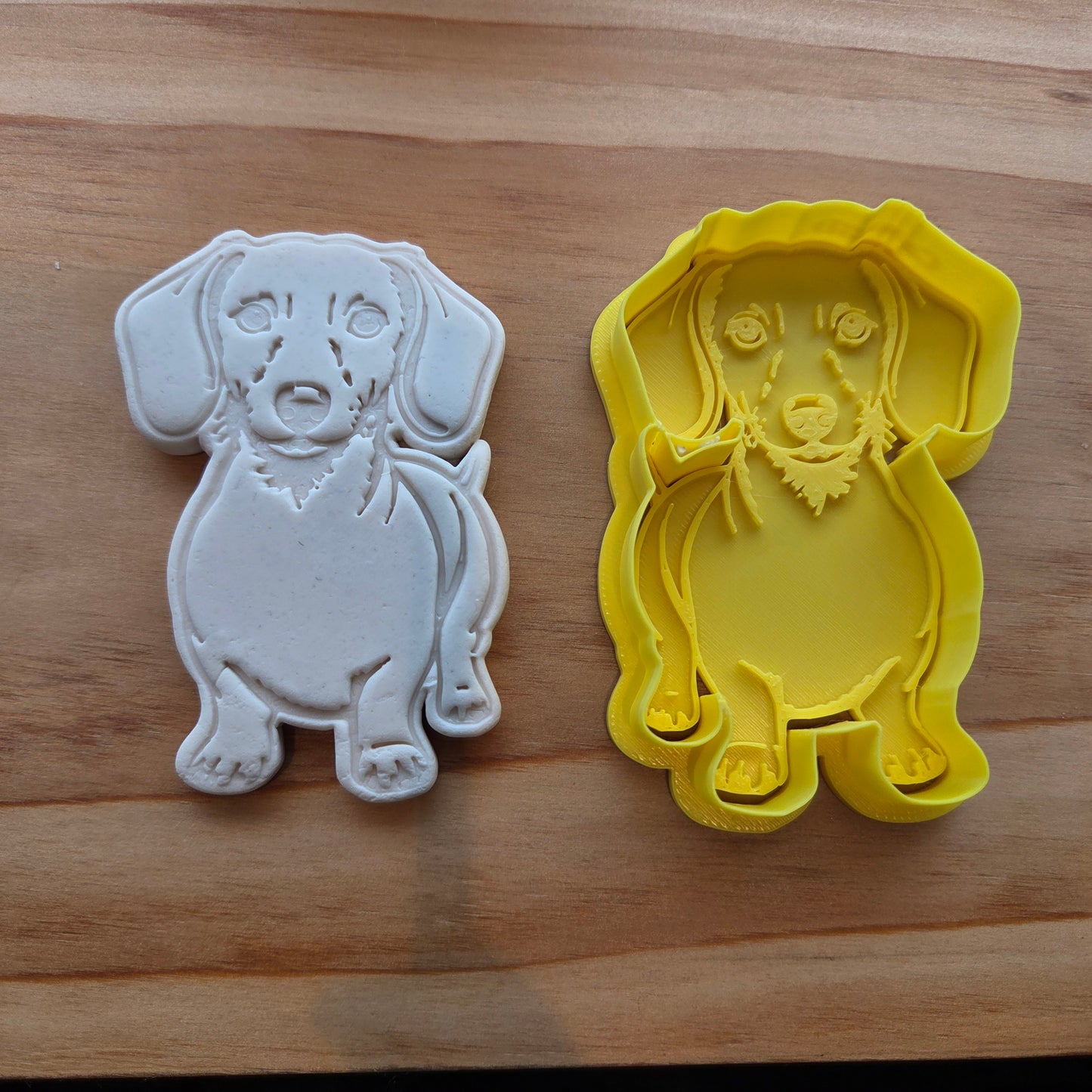 Dachshund Cookie Cutter & Stamp Set