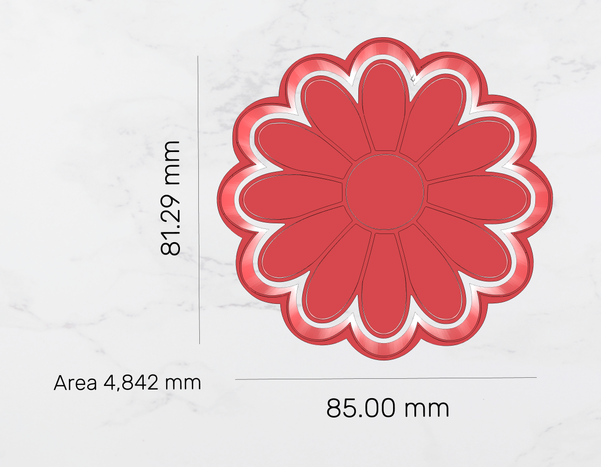 Daisy Cookie Cutter & Embosser