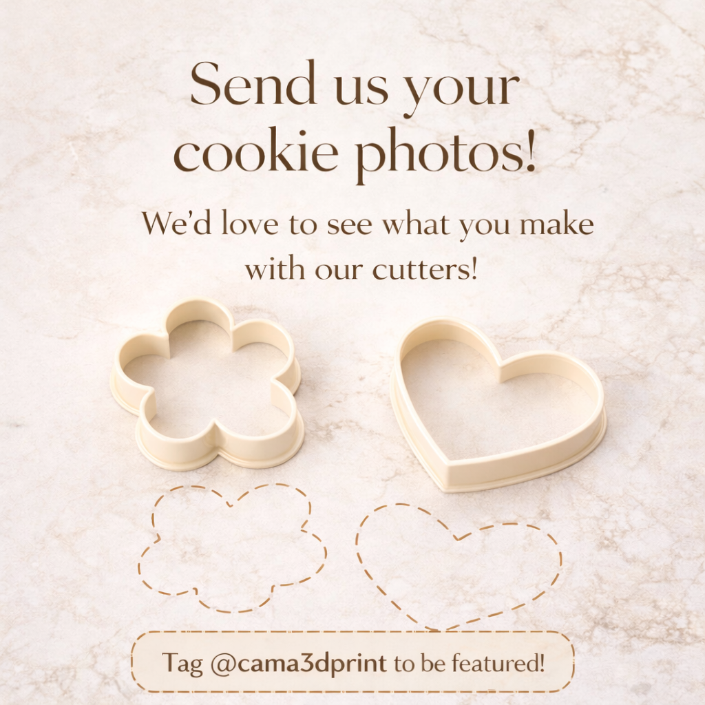 Fluffy Cat Cookie Cutter & Stamp Set