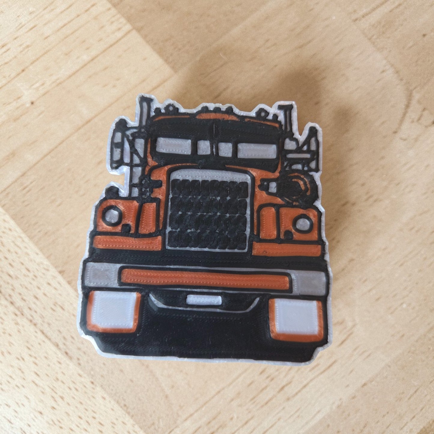 White Truck Magnet Set – Limited Edition A | Set of 4