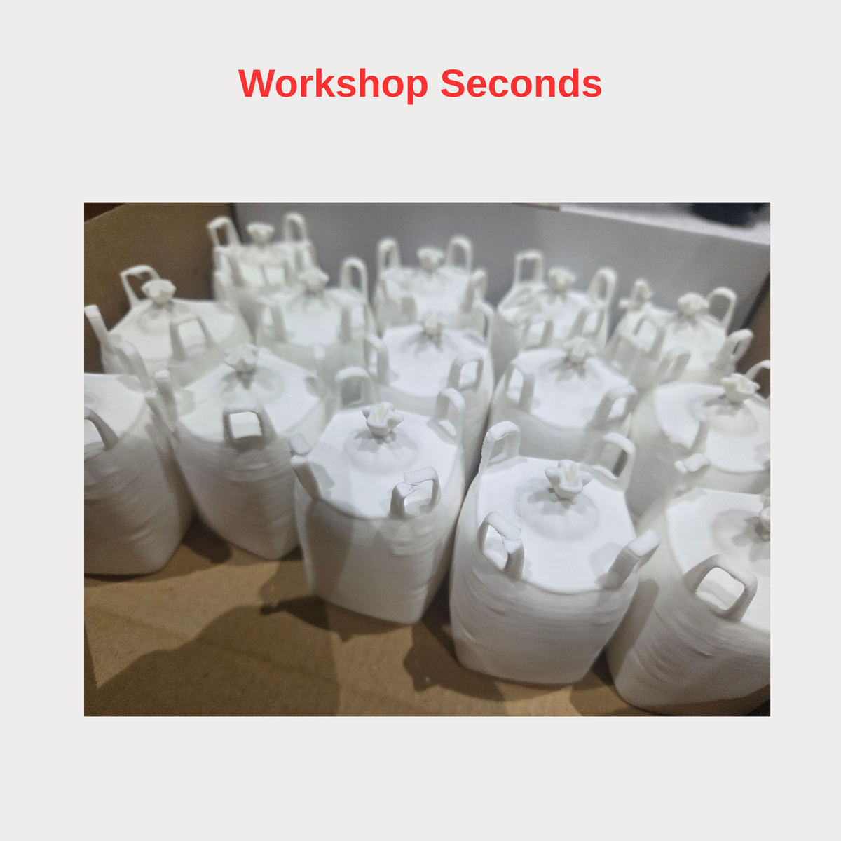 Workshop Seconds – 1:24 - 1:25 Scale Bulka Bags HANDLE DAMAGE| Bulk Lot of 10