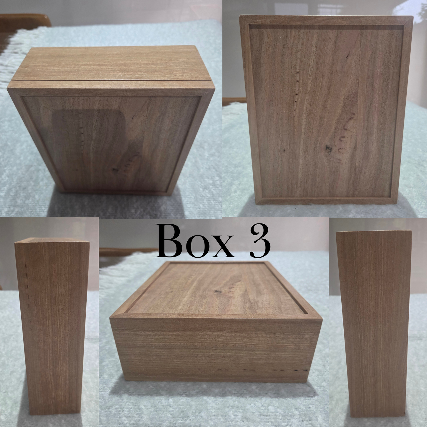 The Keepsake Box — Handcrafted Recycled Australian Hardwood, Made Yours