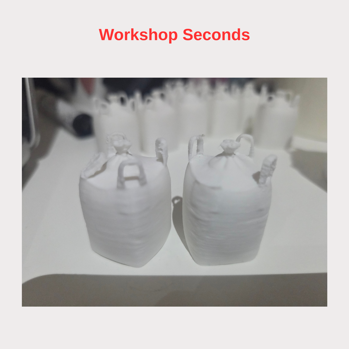 Workshop Seconds – 1:24 - 1:25 Scale Bulka Bags HANDLE DAMAGE| Bulk Lot of 10