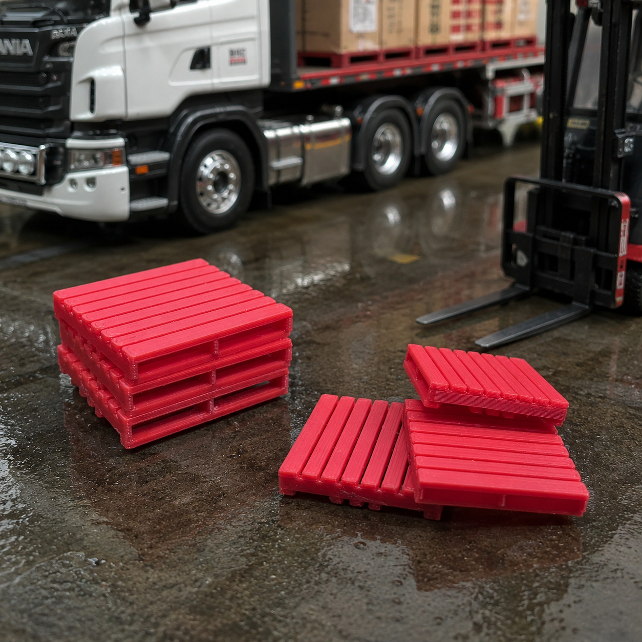 Scale Model Aussie Pallets | 6-Pack