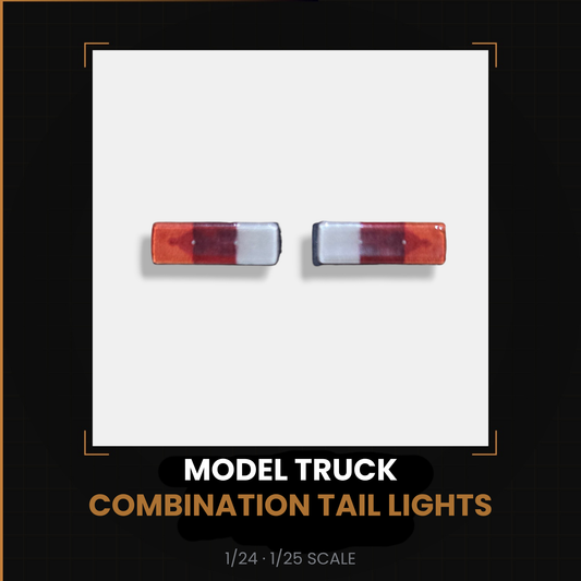 Combination Tail Lights 1/24 1/25 Scale Model Truck
