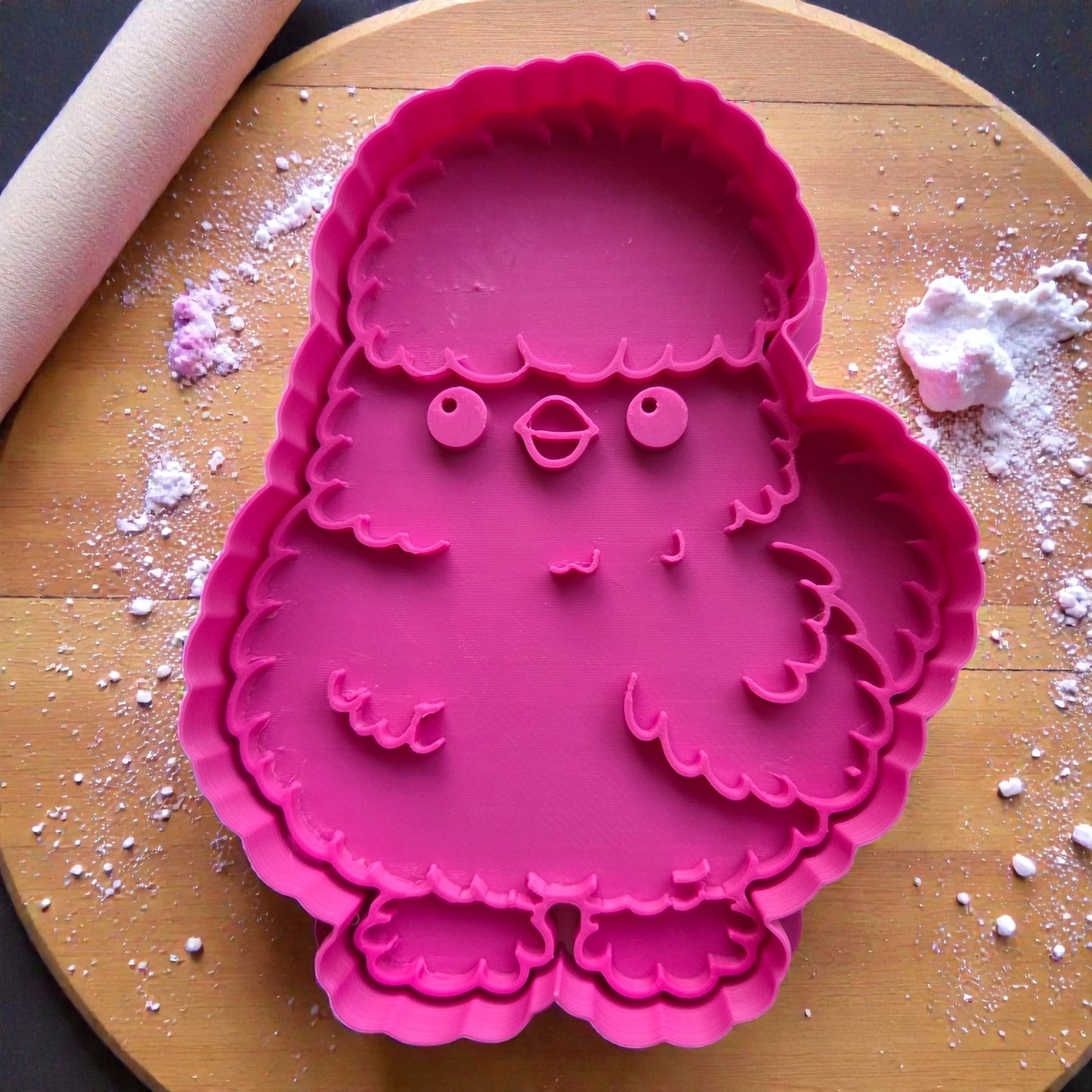 Fluffy Chick Cookie Cutter &amp; Embosser – Easter Cookie Cutter