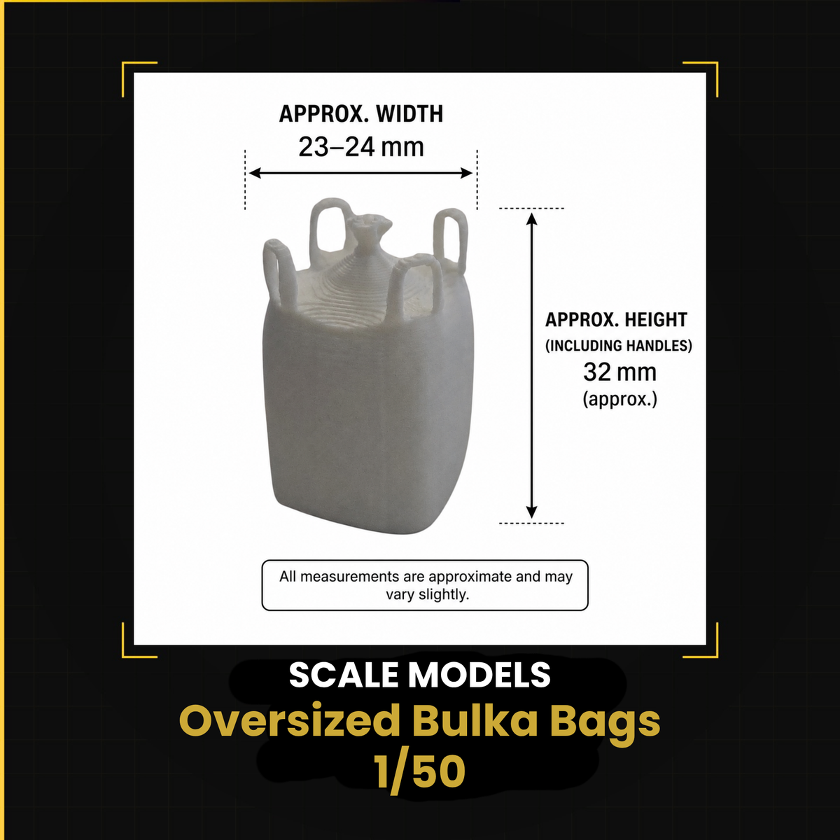 Scale Model Oversized Bulka Bag