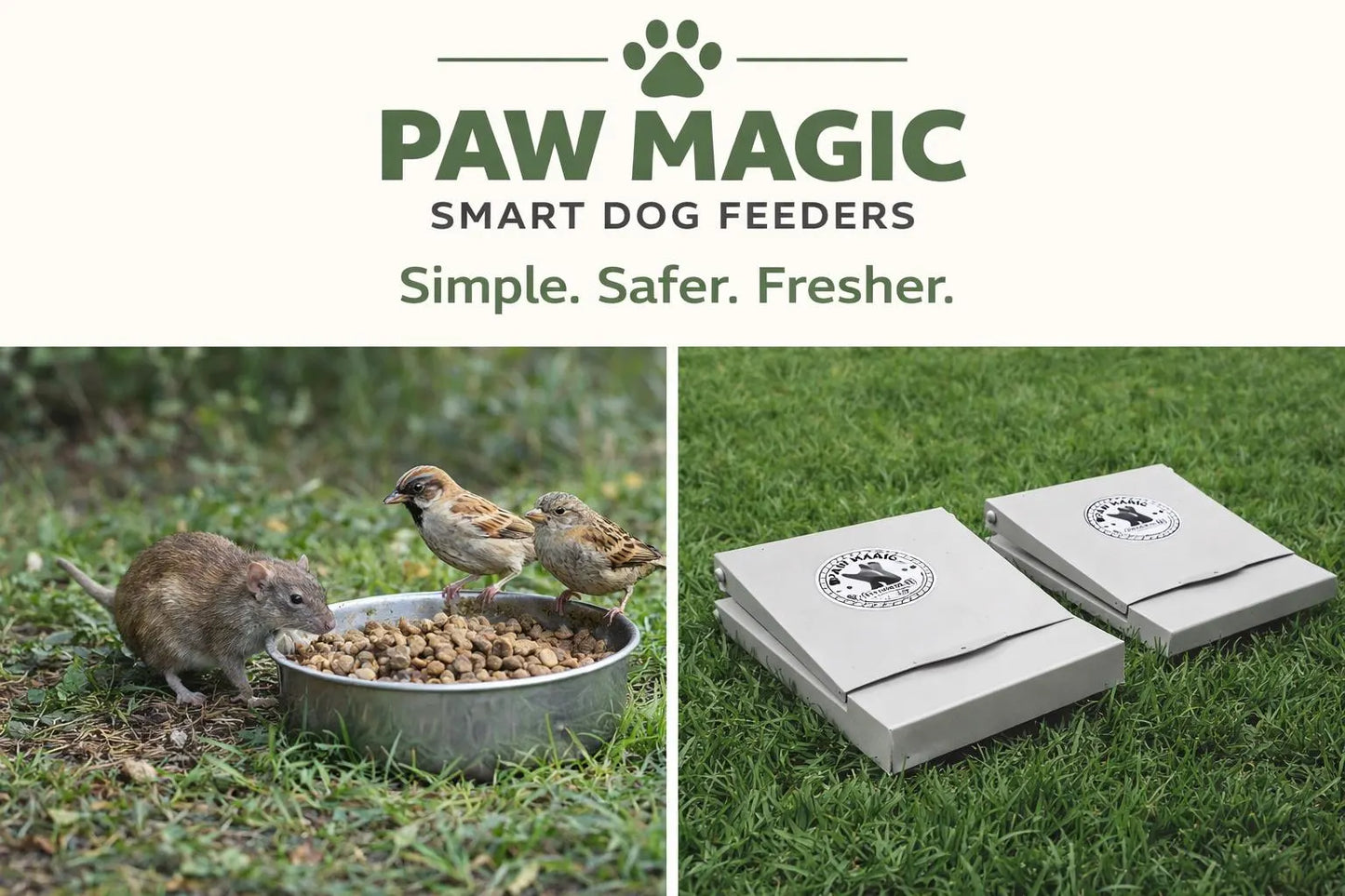 PawMagic Dog Feeder