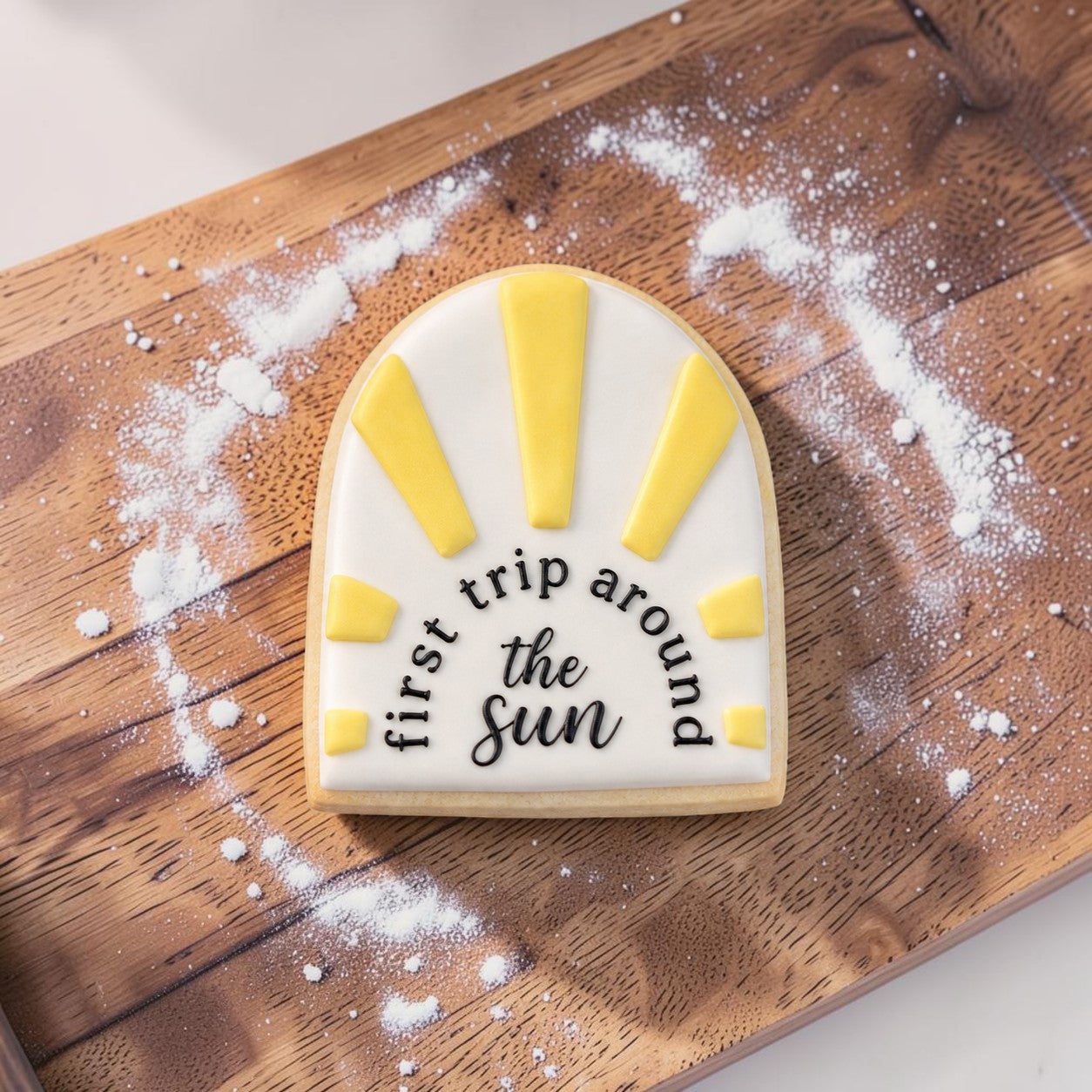 First Trip around the Sun Arch Cookie Cutter & Debosser