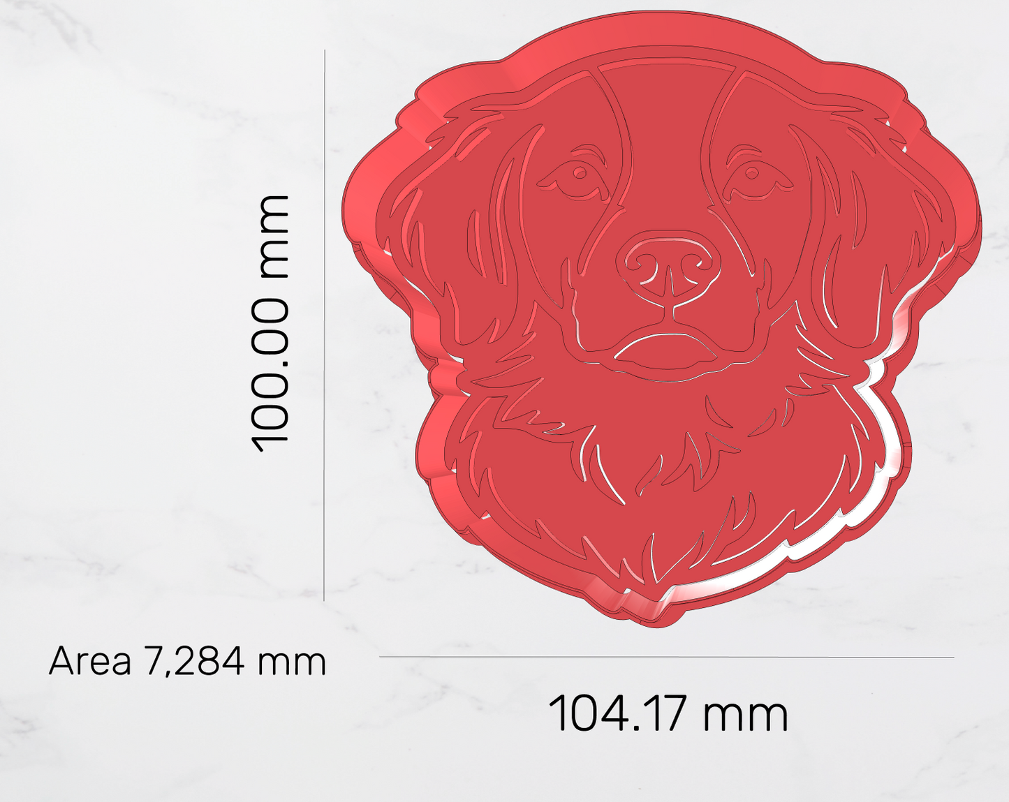 Brittany Spaniel Cookie Cutter & Stamp Set