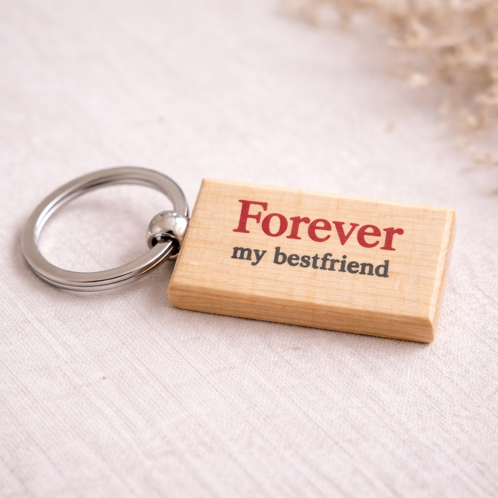 Custom Photo Keychain – 3D Textured Keepsake